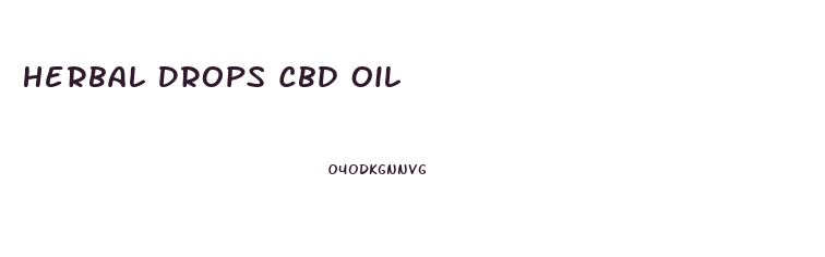 Herbal Drops Cbd Oil