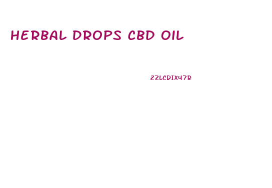 Herbal Drops Cbd Oil