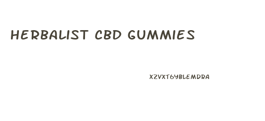 Herbalist Cbd Gummies