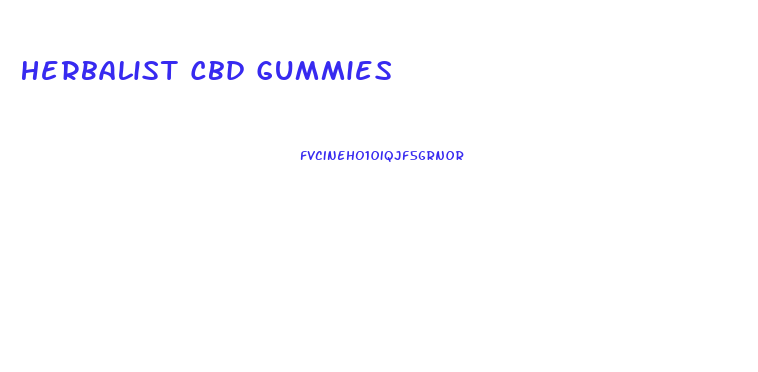 Herbalist Cbd Gummies