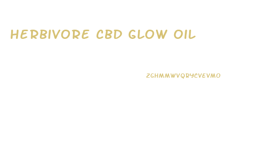 Herbivore Cbd Glow Oil