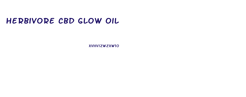 Herbivore Cbd Glow Oil