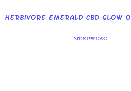 Herbivore Emerald Cbd Glow Oil