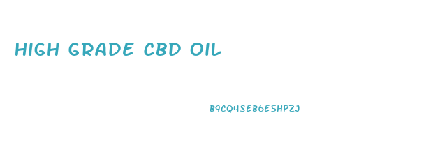 High Grade Cbd Oil