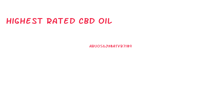 Highest Rated Cbd Oil