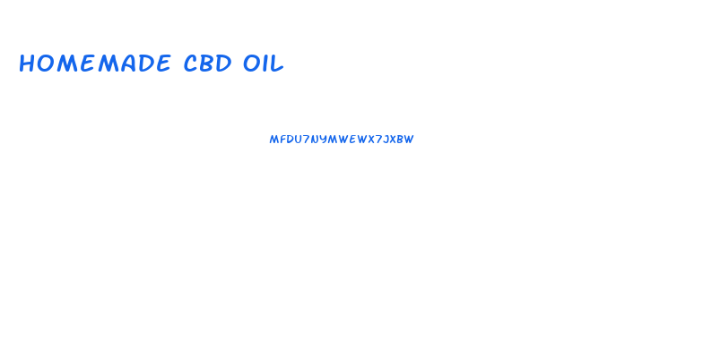 Homemade Cbd Oil