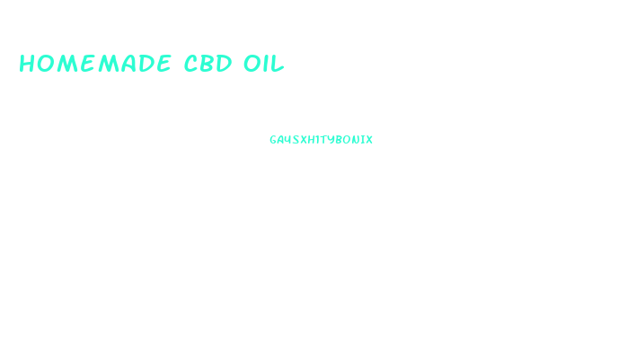 Homemade Cbd Oil