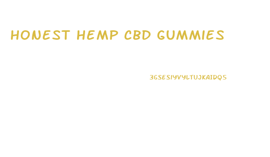 Honest Hemp Cbd Gummies