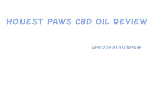 Honest Paws Cbd Oil Review