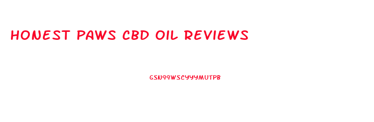 Honest Paws Cbd Oil Reviews