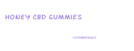 Honey Cbd Gummies