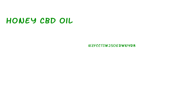 Honey Cbd Oil