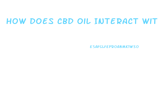 How Does Cbd Oil Interact With Benzodiazepines