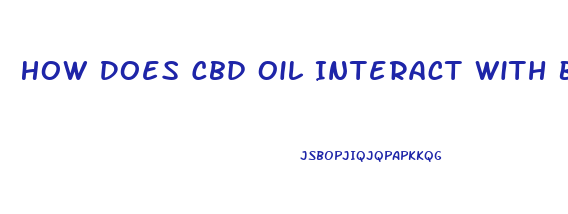 How Does Cbd Oil Interact With Benzodiazepines