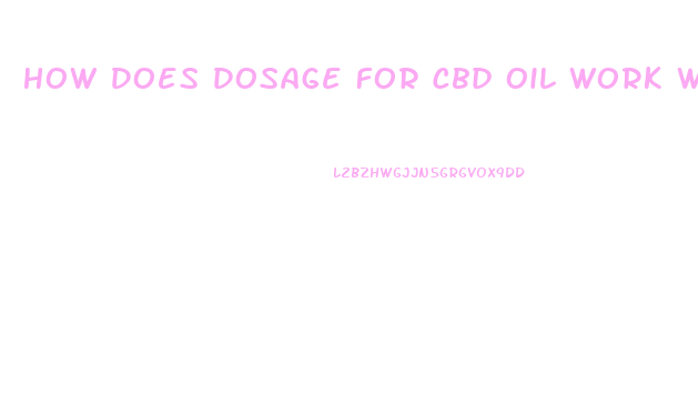 How Does Dosage For Cbd Oil Work When You Vape It