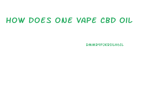 How Does One Vape Cbd Oil