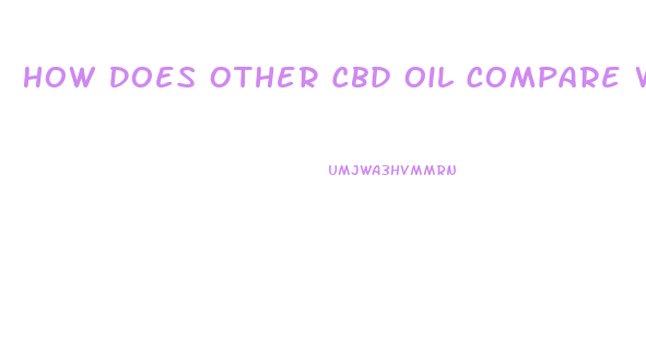 How Does Other Cbd Oil Compare With Hempworxs