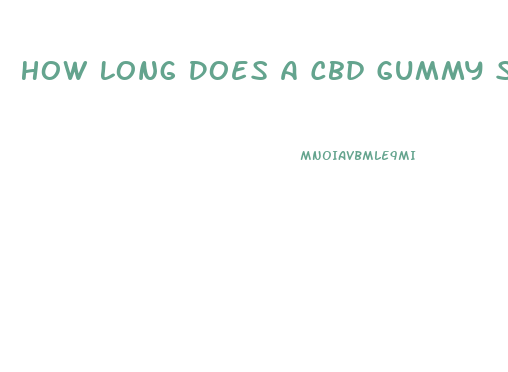 How Long Does A Cbd Gummy Stay In Your Urine