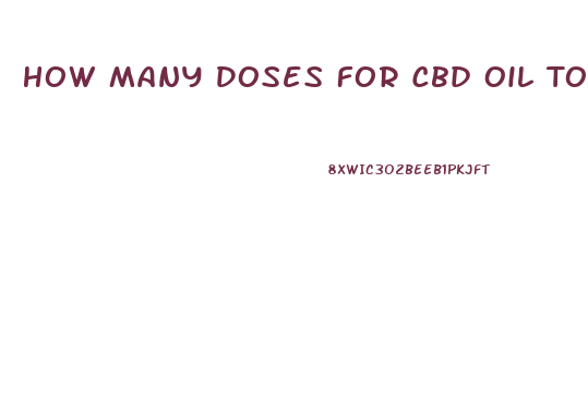 How Many Doses For Cbd Oil To Start Working On Animals