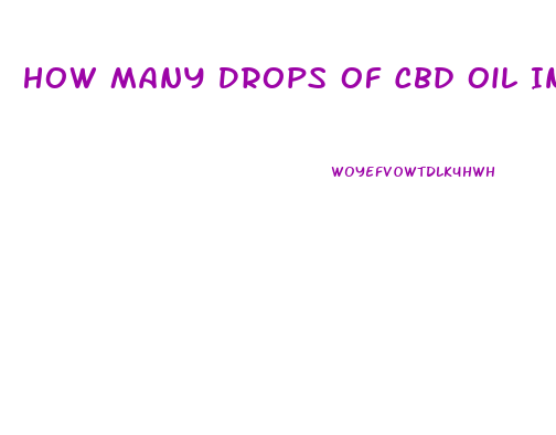 How Many Drops Of Cbd Oil In Coffee
