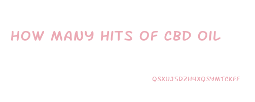 How Many Hits Of Cbd Oil