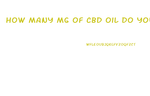 How Many Mg Of Cbd Oil Do You Recommend For Chronic Fatigue