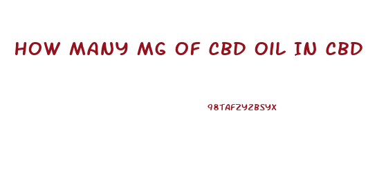 How Many Mg Of Cbd Oil In Cbd Liquid Gold