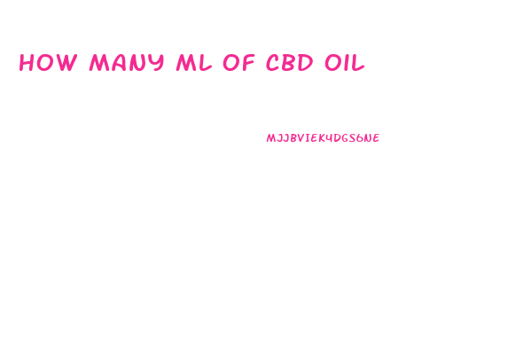 How Many Ml Of Cbd Oil
