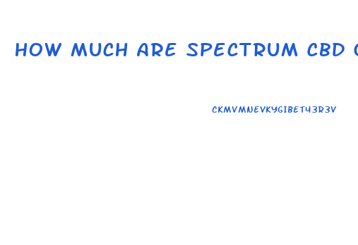 How Much Are Spectrum Cbd Gummies