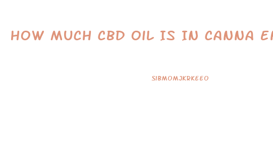 How Much Cbd Oil Is In Canna Energy Drink