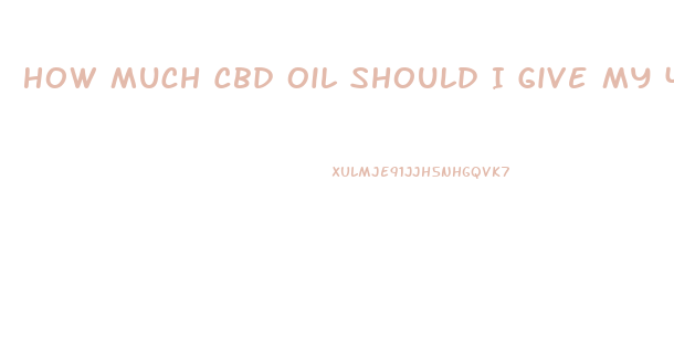 How Much Cbd Oil Should I Give My 40 Pound Dog With Mammilary Tumor