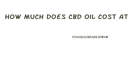 How Much Does Cbd Oil Cost At Bartell Drugs