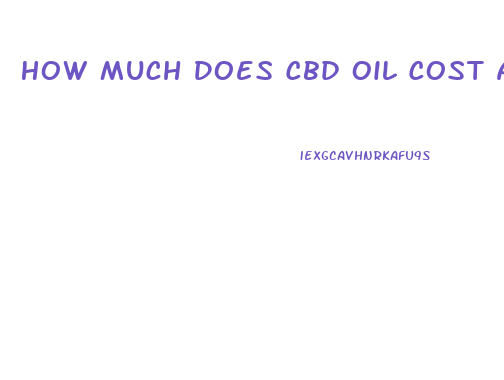 How Much Does Cbd Oil Cost At Bartell Drugs