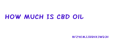 How Much Is Cbd Oil