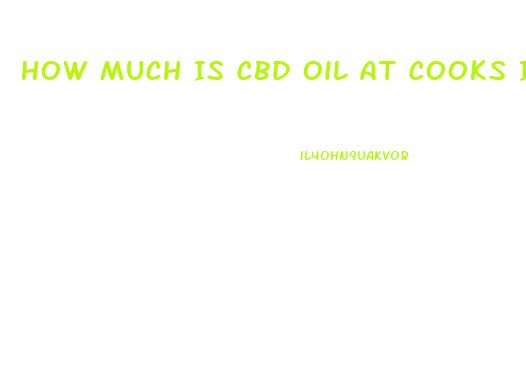 How Much Is Cbd Oil At Cooks In Rogers Ar