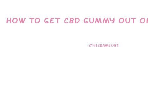 How To Get Cbd Gummy Out Of System