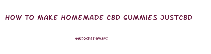 How To Make Homemade Cbd Gummies Justcbd