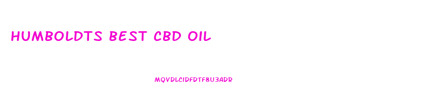 Humboldts Best Cbd Oil