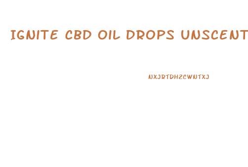 Ignite Cbd Oil Drops Unscented