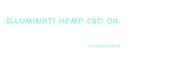 Illuminati Hemp Cbd Oil