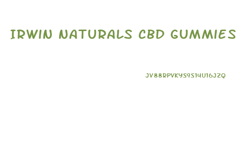 Irwin Naturals Cbd Gummies