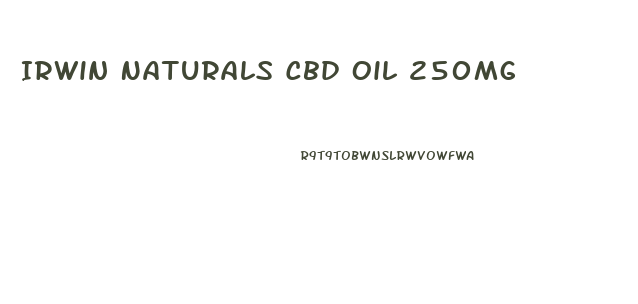 Irwin Naturals Cbd Oil 250mg
