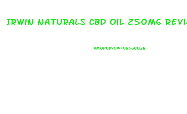 Irwin Naturals Cbd Oil 250mg Reviews