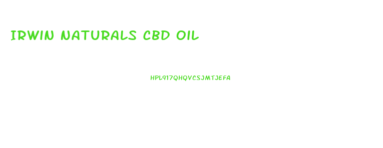 Irwin Naturals Cbd Oil