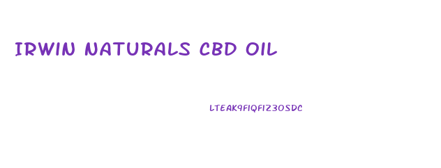 Irwin Naturals Cbd Oil