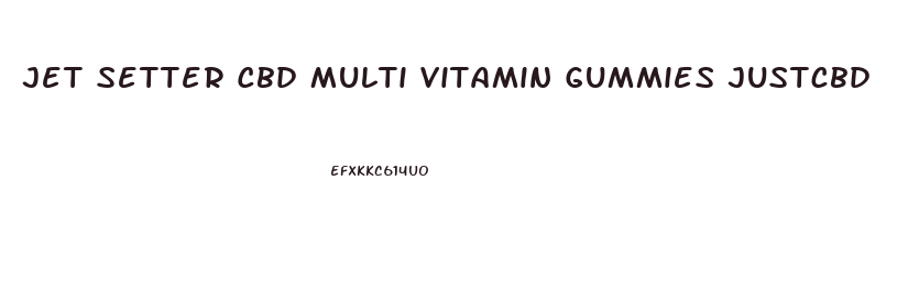 Jet Setter Cbd Multi Vitamin Gummies Justcbd