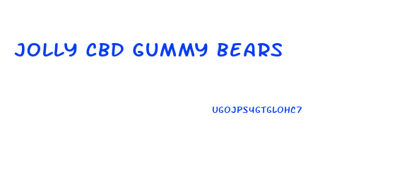 Jolly Cbd Gummy Bears