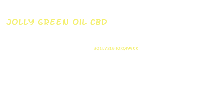 Jolly Green Oil Cbd