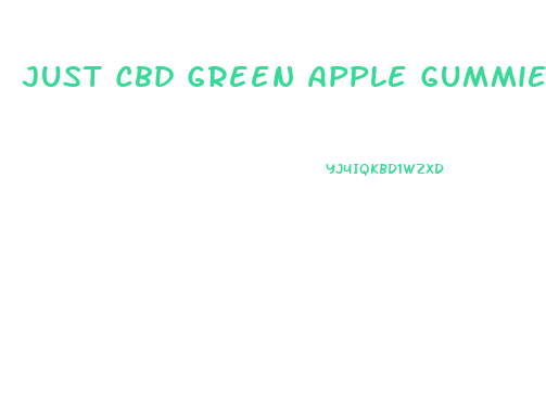 Just Cbd Green Apple Gummies