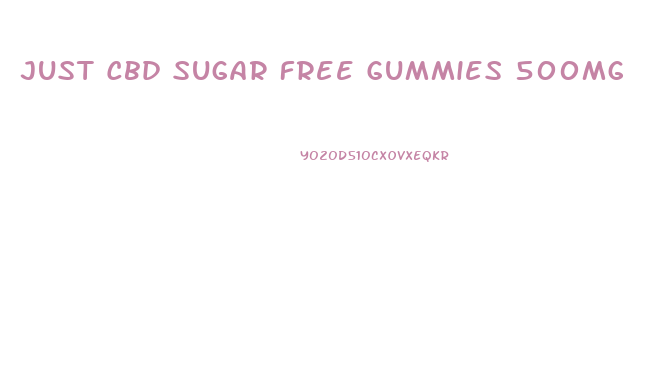 Just Cbd Sugar Free Gummies 500mg